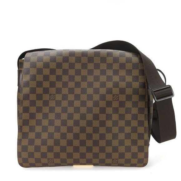 LOUIS VUITTON Shoulder Bag Bastille N45258 Damier Ebene Leather PVC - Picture 1 of 8